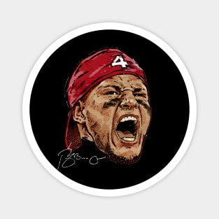 Yadier Molina St. Louis Scream Magnet